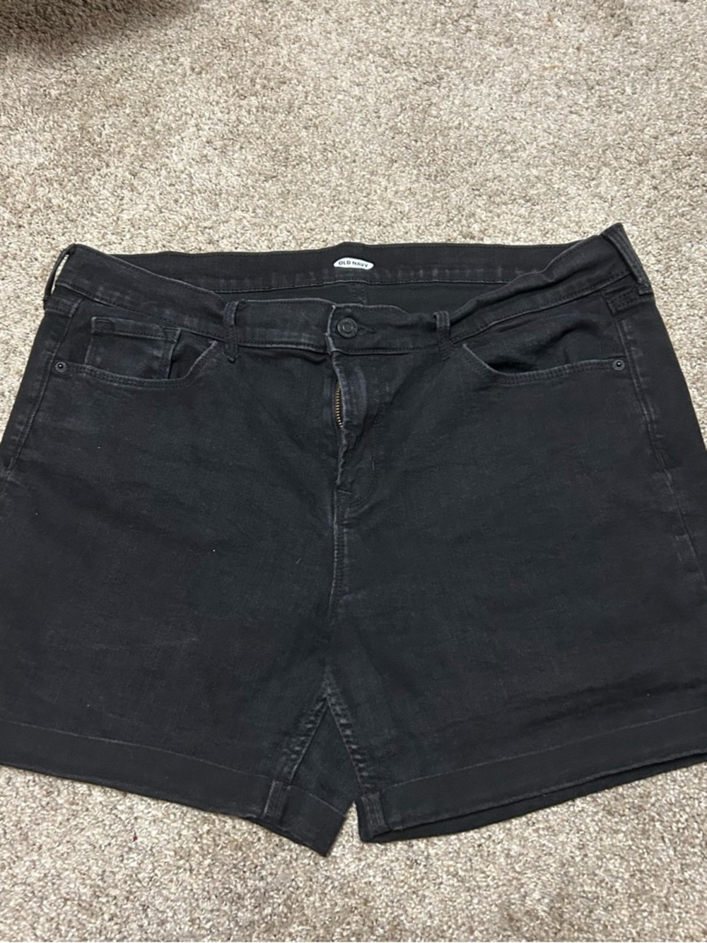 3/$10 Old Navy Black Women's Denim Shorts - Casual High-Rise